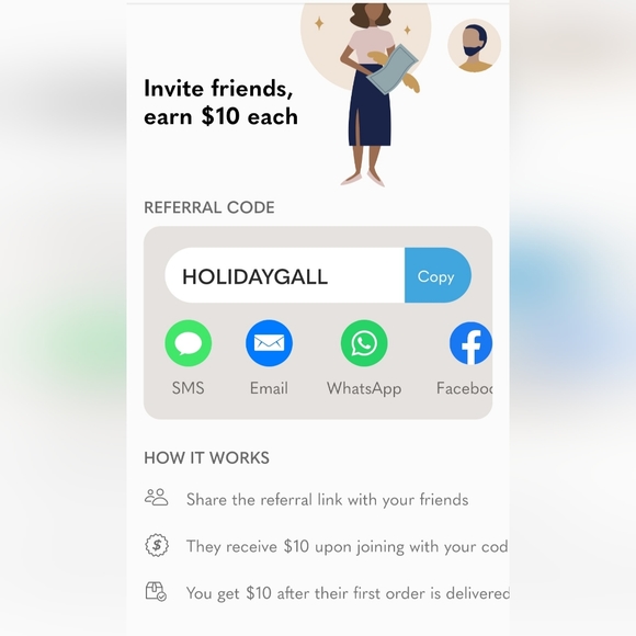 😊1st Time Shopping on Poshmark Discount Code Extra label - Picture 2 of 6